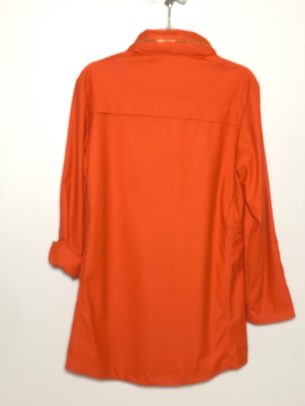 Ciao Milano Rain Jacket In Orange Size S - Picture 7 of 13